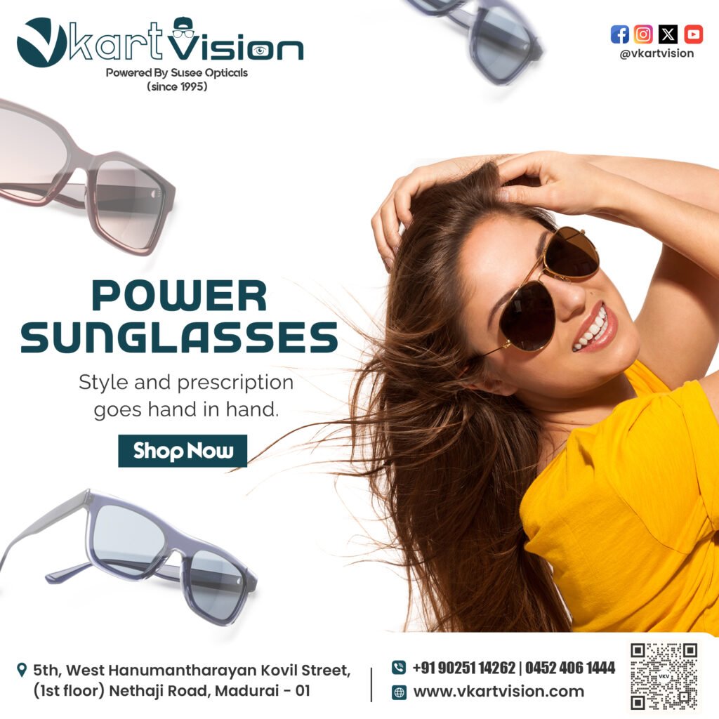 Prescription power sunglasses